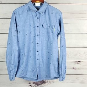 Kathmandu • m chambray shirt button up long sleeve